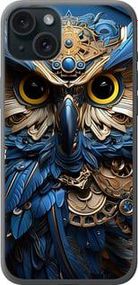 Чохол на iPhone 15 Plus Сова v2 із силікону FCh_004858