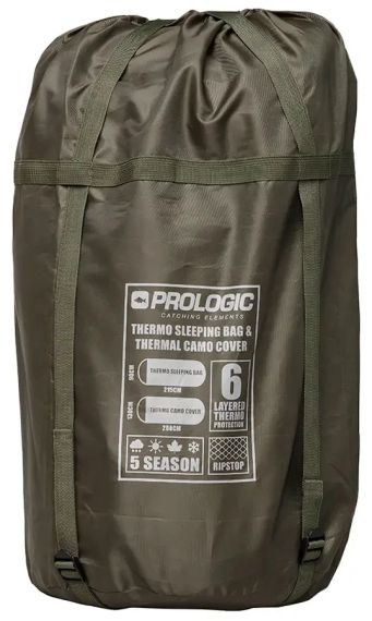 Спальний мішок Prologic Element Comfort S/Bag & Thermal Camo Cover 5 Season 215 x 90cm | Зображення 4