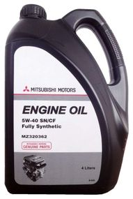 Моторна олива Mitsubishi Engine Oil 5W-40 4л.