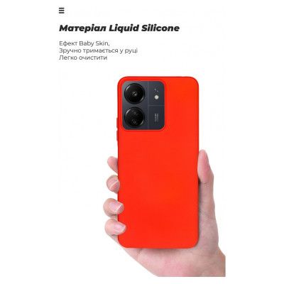 Чехол для мобильного телефона Armorstandart ICON Case Xiaomi Redmi 13C / Poco C65 Red (ARM72482) | Зображення 6