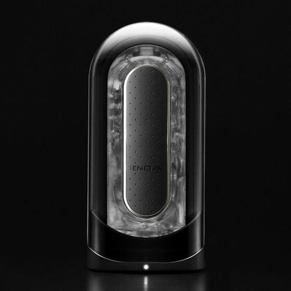 Вібромастурбатор Tenga Flip Zero Electronic Vibration Black, змінна інтенсивність, розкладний Sex Aura | Зображення 7