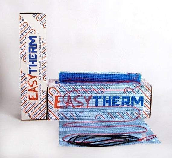 Нагрівальний мат для теплої підлоги Easytherm 200 Вт/м² + терморегулятор програмований 1,5 м2 (300 Вт) | Зображення 3