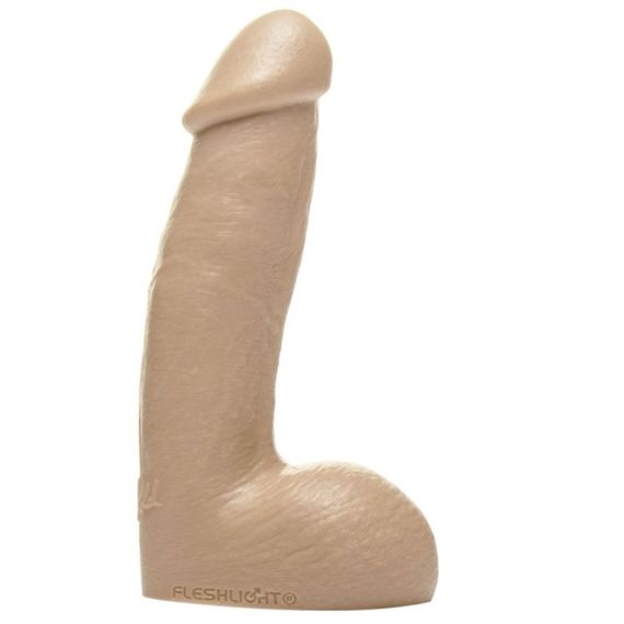 Фалоімітатор реалістичний Fleshjack Boys Reno Gold Dildo (RP), бежевий, 17.8 см х 4.6 см Sex Aura | Зображення 2