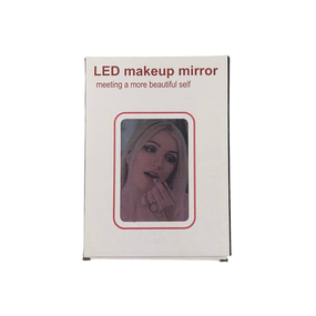 Дзеркало для макіяжу настільне з підсвічуванням led makeup mirror Біле