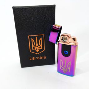 Електрична та газова запальничка Україна, акумуляторна запальничка спіральна HL-431. Колір: хамелеон