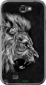 Чохол на Samsung Galaxy Note 2 N7100 Лев "1080t-17-2448"