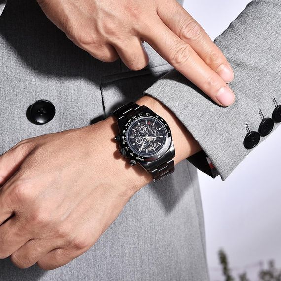Чоловічий годинник Pagani Design PD-1777 Black | Зображення 4