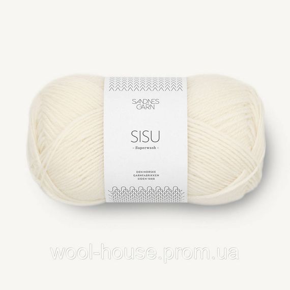 Шкарпеткова пряжа Sandnes Garn Sisu 50 г, 1012