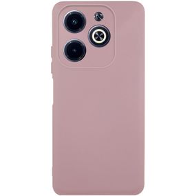 Чохол TPU GETMAN Liquid Silk Full Camera для Infinix Hot 40i Рожевий / Pink Sand