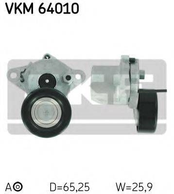 Натяжний ролик, поліклінового ременя (Вир-во SKF) SKF VKM64010 на HYUNDAI ix20 (JC)