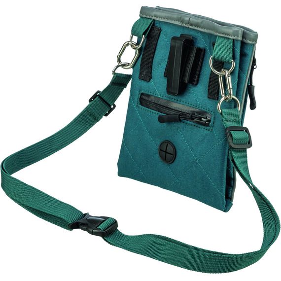 Сумка Trixie Twin для ласощів 15х18х2,5 см синьо-зелена | Зображення 2