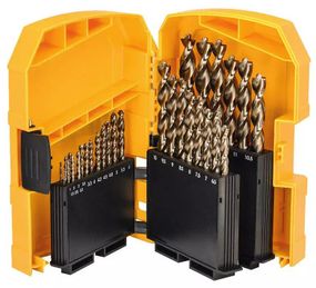 Набор сверл по металлу DeWalt EXTREME INDUSTRIAL COBALT HSS-CO (DT4957)