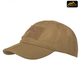 Бейсболка Helikon Folding PolyCotton Rip-Stop - Coyote