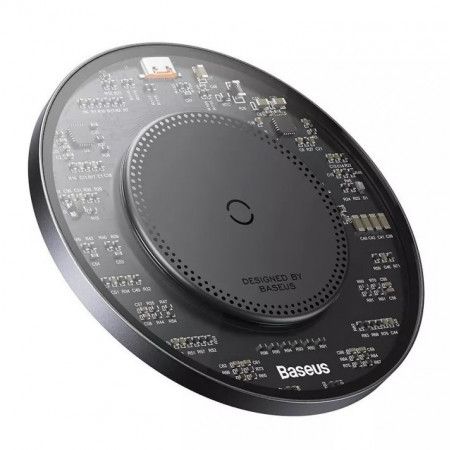 Беспроводная зарядка для айфон, Iphone Baseus Simple 2 Wireless Charger 15W CCJJ050001 | Зображення 1