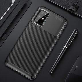 Противоударный чехол AF Samsung S20 Plus чорний