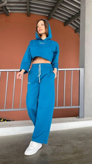 Жіночий Спортивний костюм Calvin Klein колір морська хвиля | Зображення 5