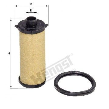 Фильтр АКПП с прокладкой Mercedes Benz W177 18- / X156 13-, Hengst, EG910H D454,