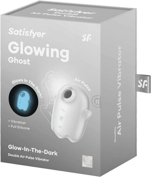 Вакуумний стимулятор - Satisfyer Glowing Ghost White | Зображення 7