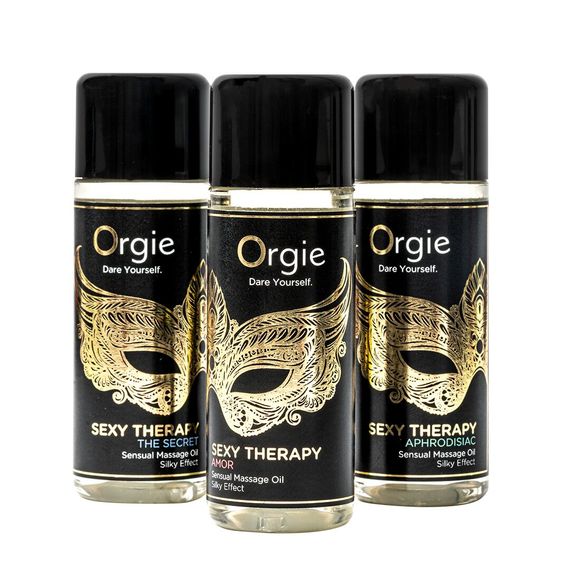 Набор массажных масел Orgie – Sexy Therapy Mini Size Collection (3х30 мл) | Зображення 3