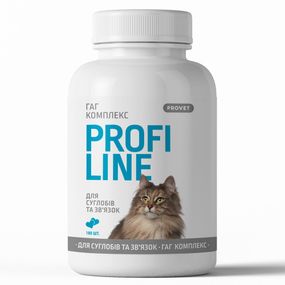 Вітаміни Provet Profiline для котів, ГАГ Комплекс для суглобів та зв'язок, 180 таб.
