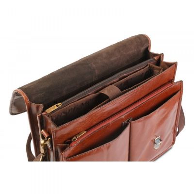 Сумка Ashwood Gareth Briefcase VT Chestnut (GARETH VT CHESTNUT) | Зображення 3