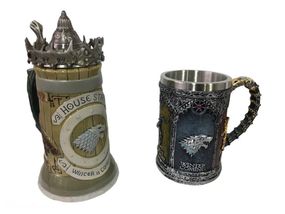 Подарочный набор Кружка Game Of Thrones House Stark Игра Престолов Дом Старков и Game Of Thrones Winter Coming