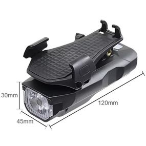 Велосипедний ліхтарик із зарядкою BG-1951/HJ-068, Ліхтар з велокріпленням і акумулятором VI-41