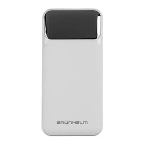 Power Bank - Портативна батарея 20.000 mAh. білий - GP-20WQC швидка зарядка 22.5W GRUNHELM