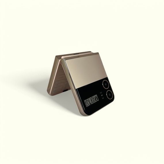 Кнопковий мобільний телефон розкладачка AIEK Flilo 4 на 4 сім картки Gold | Зображення 3