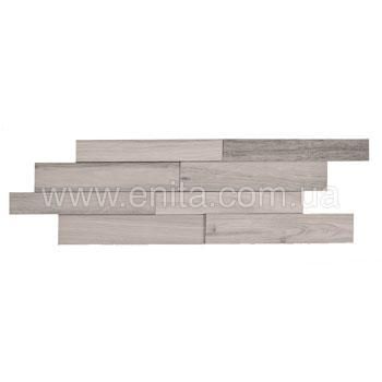 3D wood Brick Дуб White