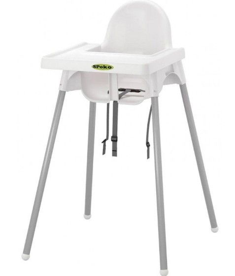 Стульчик для кормления детей SPOKO SP-601 белый 42401098 | Зображення 1