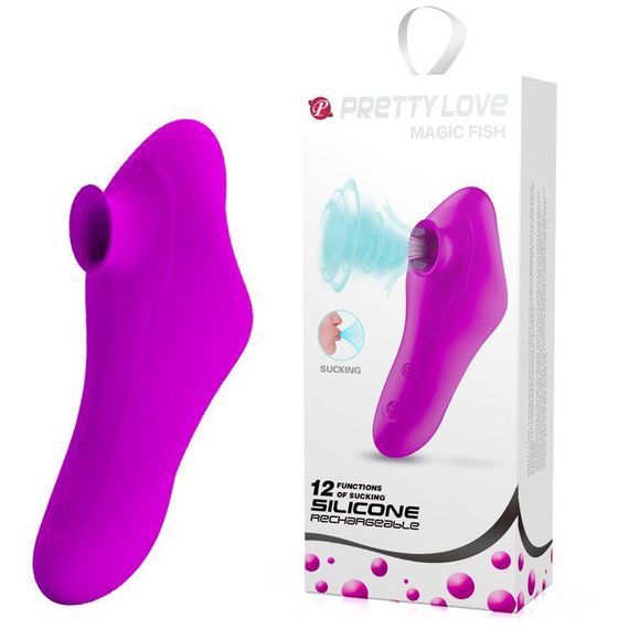 Вакуумний стимулятор клітора Magic Fish Pretty Love BI-014453 Sex Aura