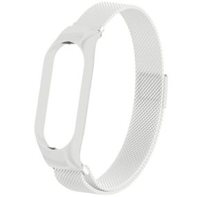 Ремінець Milanese Loop Design для Xiaomi Mi Band 8 White