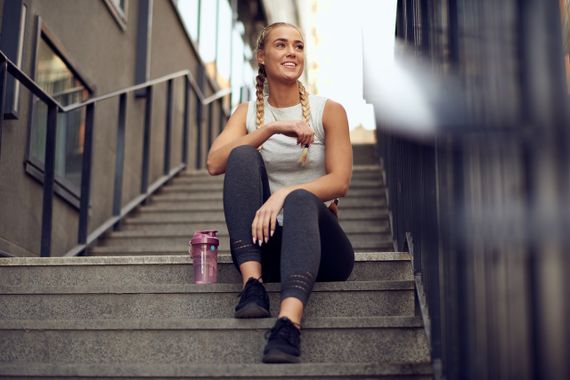 Спортивний шейкер SmartShake Original2GO One 800ml Deep Rose (Pink) | Зображення 9