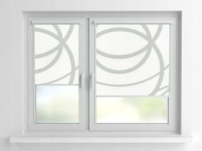 Рулонная штора Rolets Геометрия 2-52821-750 75x170 см закрытого типа Белая