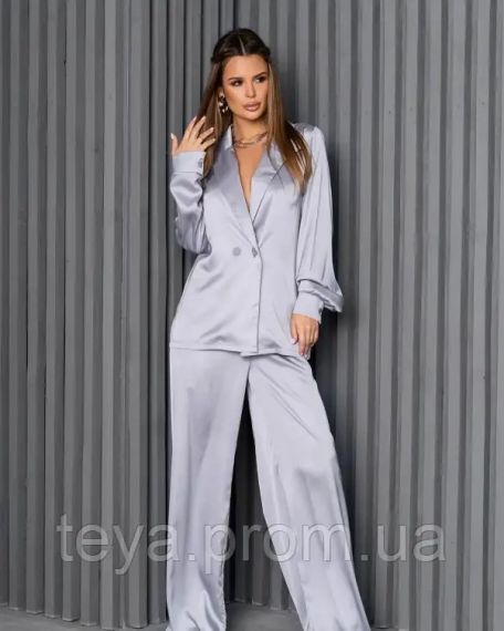 Костюм колір сірий розміри XL, S, L, M FI_008886