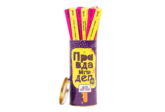 Настольная игра Правда или Дело: Для детей (на русском)