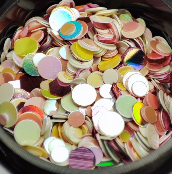 Різнокольорові конфетті №2 Starlet Professional (в баночці)