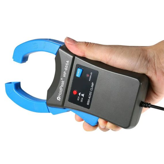 Адаптер HoldPeak HP-605A кліщі струмовимірювальні (600A AC/DC) | Зображення 7