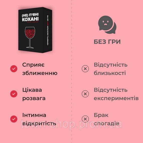 Настольная игра «(Не) пьяные любимые» 0021MG, для пар | Зображення 7