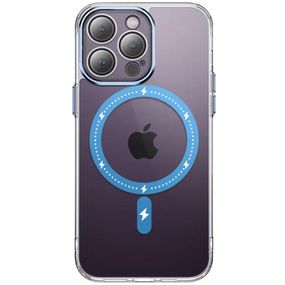 Чехол TPU+PC Colorful with MagSafe для Apple iPhone 12 Pro (6.1") Blue