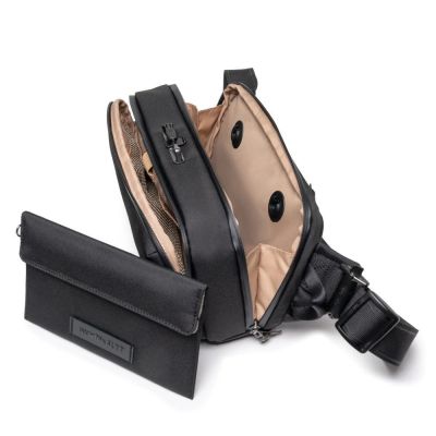 Сумка Pacsafe x SLNT pocket sling Черная (83102100) | Зображення 8