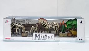 Набір "Дикі тварини" Q 9899 D 2 Animal Model, в коробці (6977153429665) Вид 3