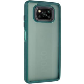 Чохол TPU+PC Lyon Frosted для Xiaomi Poco X3 NFC / Poco X3 Pro Green