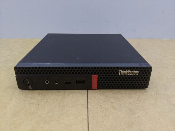 Неттоп Lenovo ThinkCentre M720q Tiny USFF / Intel Core i3-9100T (4 ядра по 3.1 - 3.7 GHz) / 8 GB DDR4 / 240 GB SSD / Intel UHD Graphics 630 / Блок питания б/у | Зображення 1
