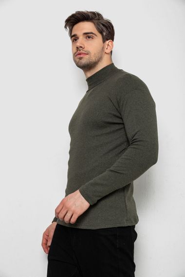 Гольф чоловічий на флісі, колір хакі, 238R338 | Зображення 2