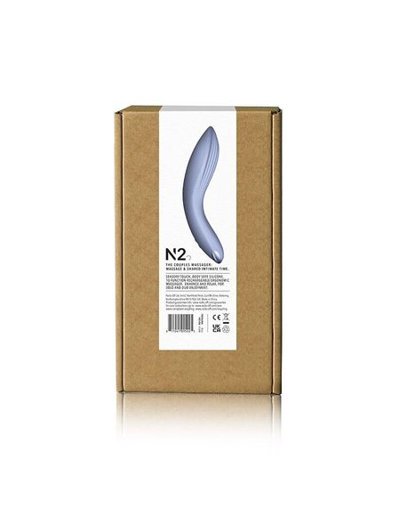 Вібромасажер для пар NIYA 2, плоска стимулювальна головка, 10 віброрежимів | Зображення 3