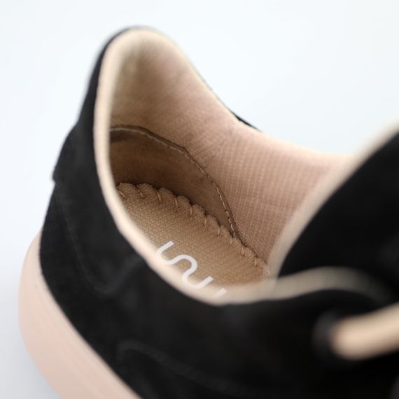 Кеди жіночі замшеві 591469 Чорні 36 37 38 39 40 41 | Зображення 4