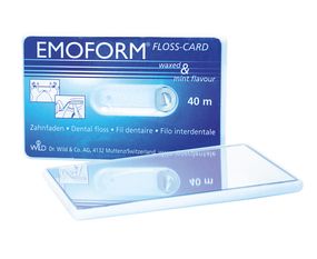 Флос-карта з дзеркалом Dr. Wild EMOFORM Floss Card, 40 м
