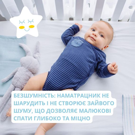 Водонепроницаемый детский наматрасник AQUA STOP PAPAELLA 60х120 см с бортом, махровый, 100% хлопок (8-10816) | Зображення 6